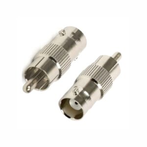 ADAPTADOR BNC FEMEA X RCA MACHO RETO