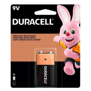 BATERIA DURACELL ALCALINA  9V MN 1604