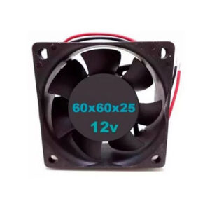 MICRO VENTILADOR 60X60X25MM 12VCC 0.23 AMP - ROLAMENTO