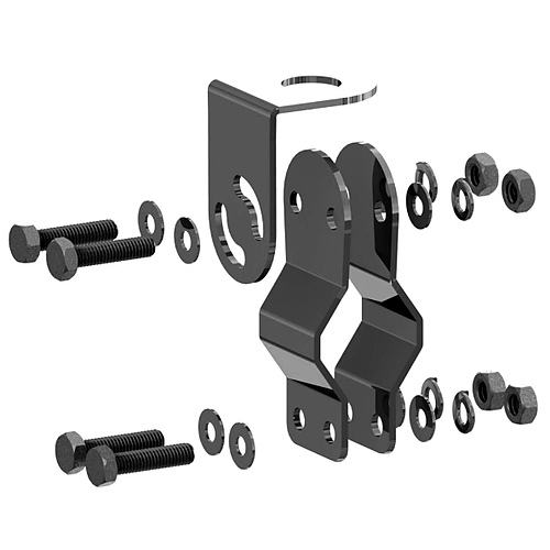 AP 3744 - SUPORTE BI-ART P/CALHA - Imagem 2