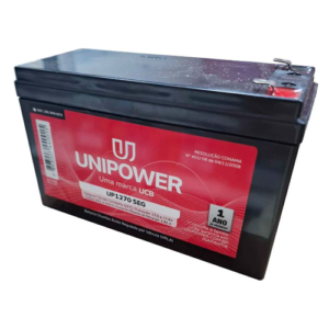 BATERIA CHUMBO ACIDO SELADA 12V 7,0AH - SEGURANÇA
