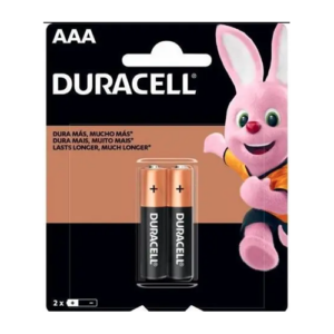 PILHAS DURACELL ALCAL MN2400 PL AAA - CART C/ 2
