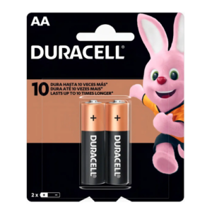 PILHAS DURACELL ALCAL MN1500 PQ AA - CART C/ 2