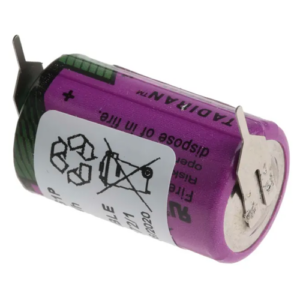 BATERIA LITHIUM TADIRAN 1/2AA 3,6V C/ TERMINAL AXIAL