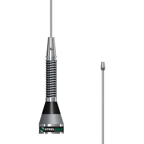 AP 4186 - ANTENA MOVEL VHF 1/4 ONDA C/ MOLA - Imagem 2