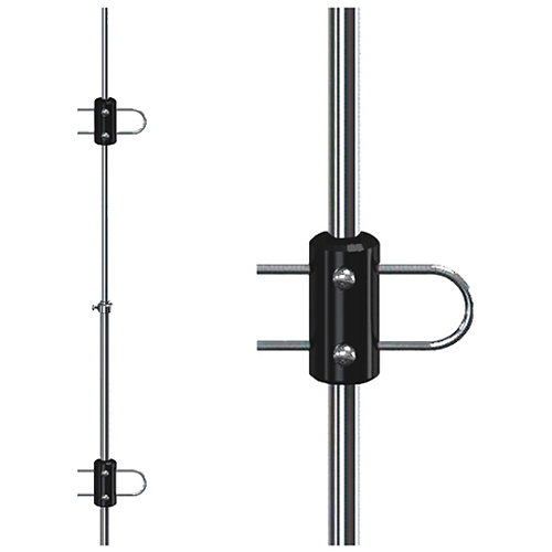 AP 8249 - ANTENA BASE UHF 3 X 5/8 DE ONDA PT 9DB - Imagem 2